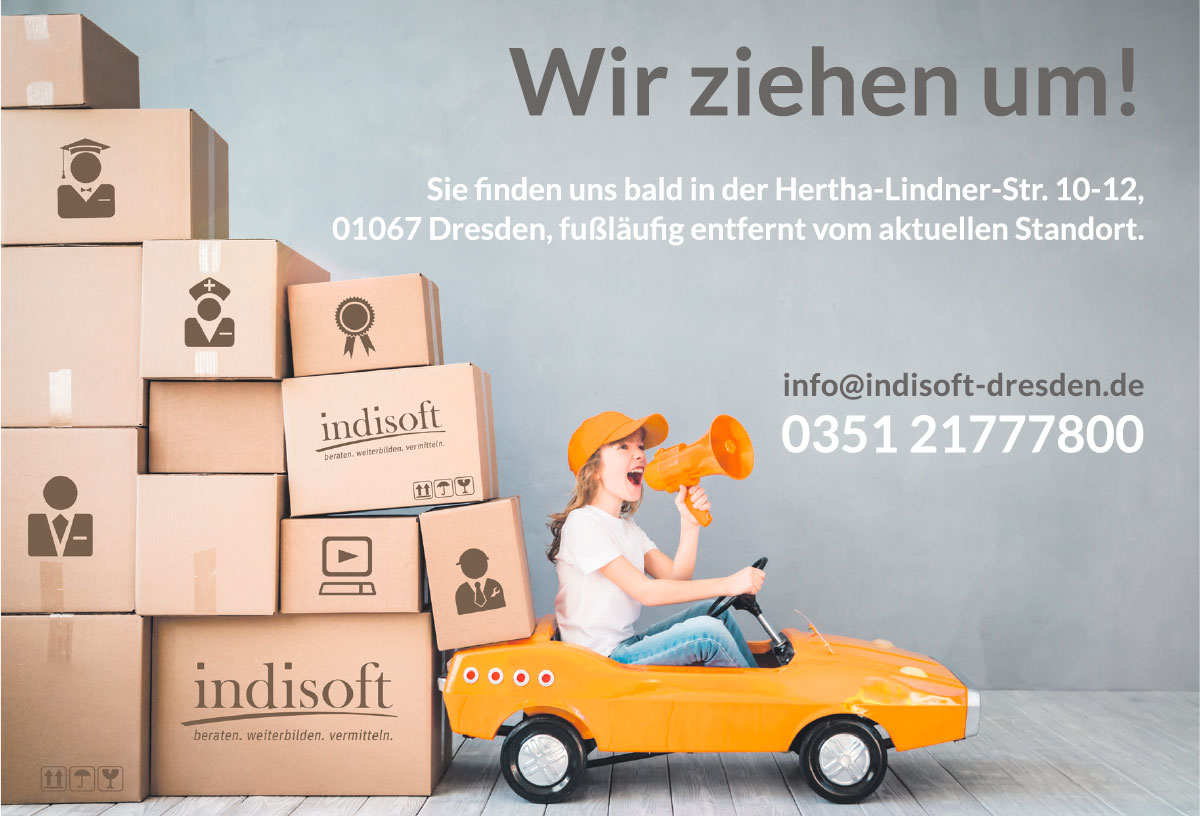 indisoft Dresden zieht um